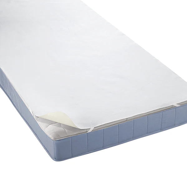 Molton-Topper-Matratzenauflage 0808316 - Baumwolle / PE/PP Folie - Weiß - 200 x 200 cm