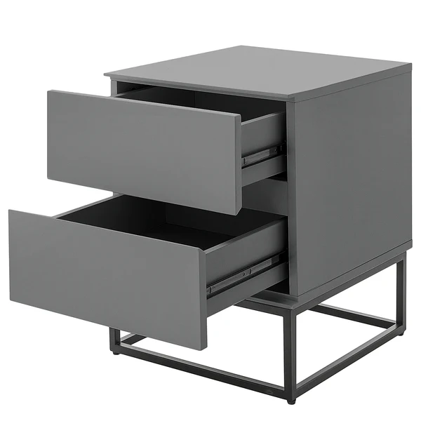 Nachtkommode Zaddy 50 cm - Grau - Image 2