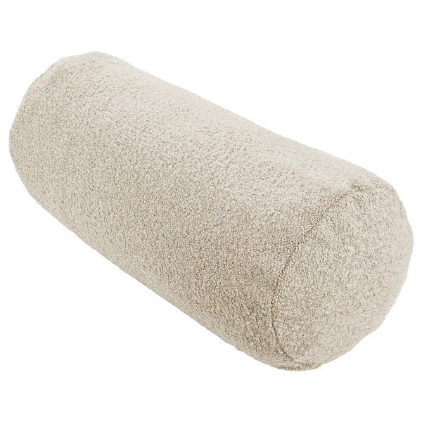 Nackenrolle-Hülle Touch - Acetat / Polyester - Sand