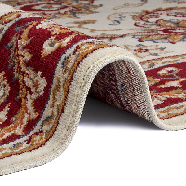 Orientteppich Reni - Polypropylen - Beige / Rot - 57 x 90 cm - Image 4