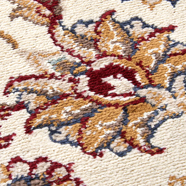 Orientteppich Reni - Polypropylen - Beige / Rot - 57 x 90 cm - Image 5