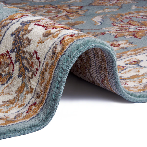 Orientteppich Reni - Polypropylen - Himmelblau - 80 x 120 cm - Image 4
