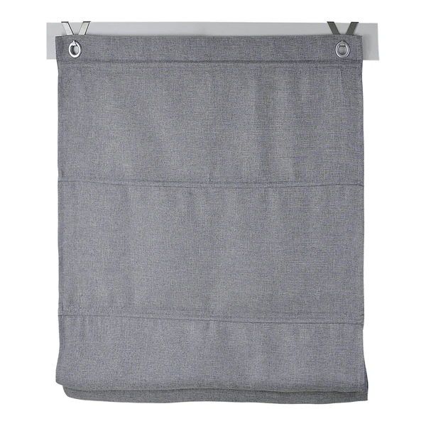 Ösenrollo Bessy I - Polyester - Grau - 45 x 130 cm