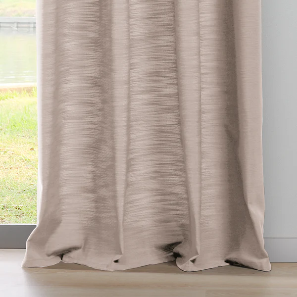 Ösenschal Balance - Polyester - Cappuccino - 135 x 300 cm - Image 4