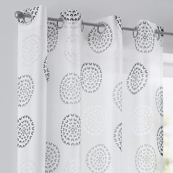 Ösenschal Bella - Baumwolle / Polyester - Anthrazit - 135 x 225 cm - Image 3