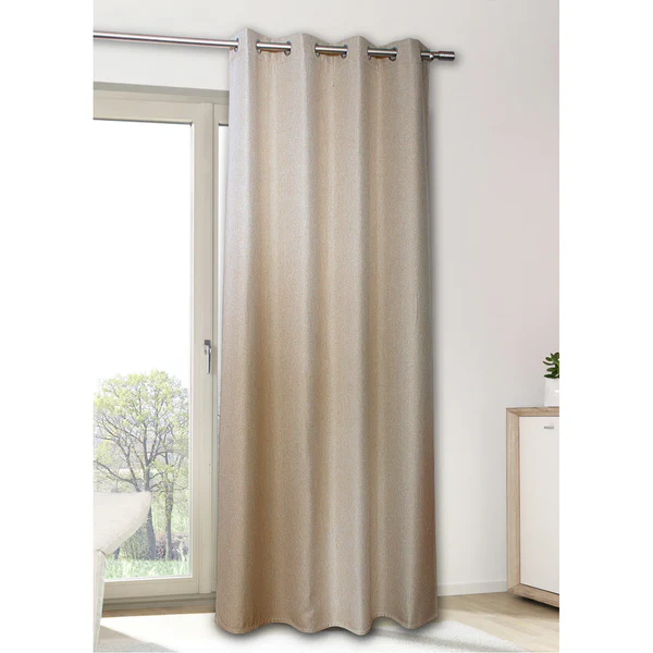Ösenschal Dimout I - Polyester - Beige - 140 x 145 cm - Image 3
