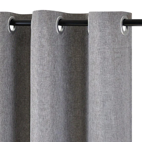 Ösenschal Dimout I - Polyester - Grau - 140 x 175 cm - Image 4