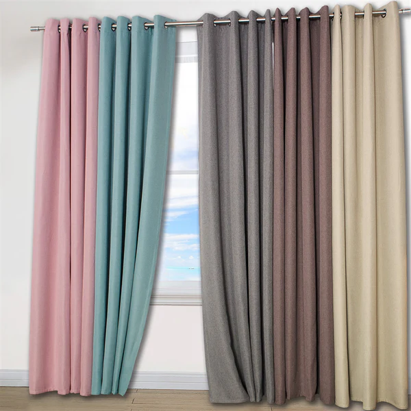 Ösenschal Dimout I - Polyester - Türkis - 140 x 145 cm - Image 3