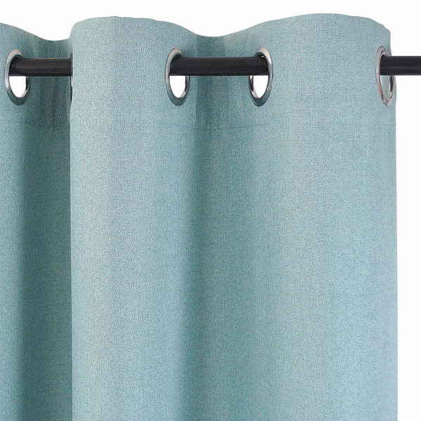 Ösenschal Dimout I - Polyester - Türkis - 140 x 175 cm - Image 5
