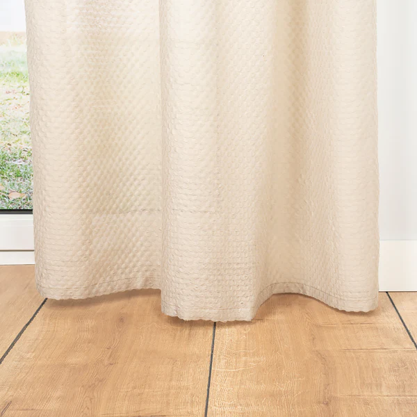Ösenschal Dot - Polyester - Sand - 135 x 300 cm - Image 3
