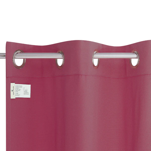 Ösenschal Dove Signature - Polyester / Baumwolle - Dunkelrot - Image 4