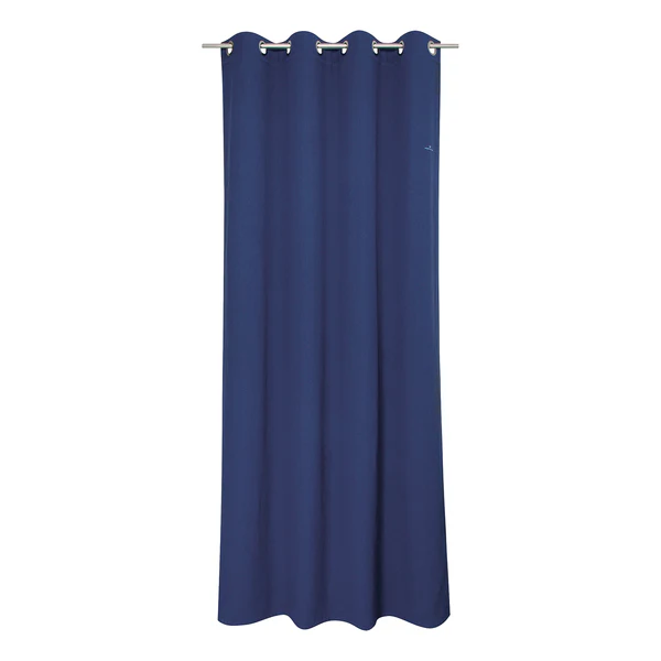 Ösenschal Dove Signature - Polyester / Baumwolle - Marineblau