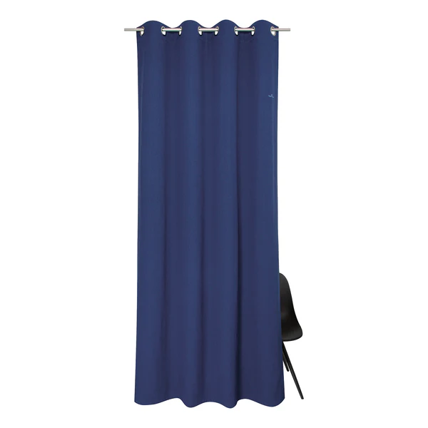 Ösenschal Dove Signature - Polyester / Baumwolle - Marineblau - Image 2