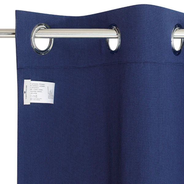 Ösenschal Dove Signature - Polyester / Baumwolle - Marineblau - Image 4