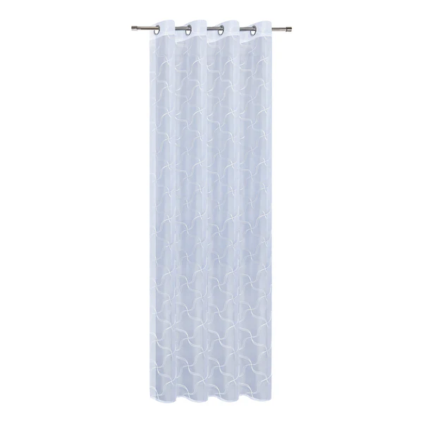 Ösenschal Hansi - Polyester - Weiß