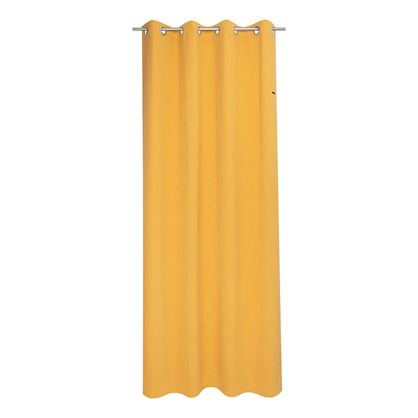 Ösenschal Harp - Polyester - Senfgelb
