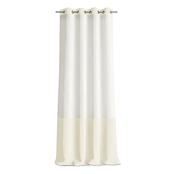 Ösenschal Ivette - Polyester - Creme - 140 x 250 cm