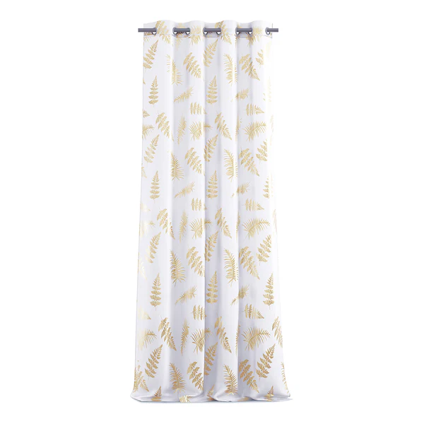 Ösenschal Meaves - Polyester - Gold - 140 x 270 cm