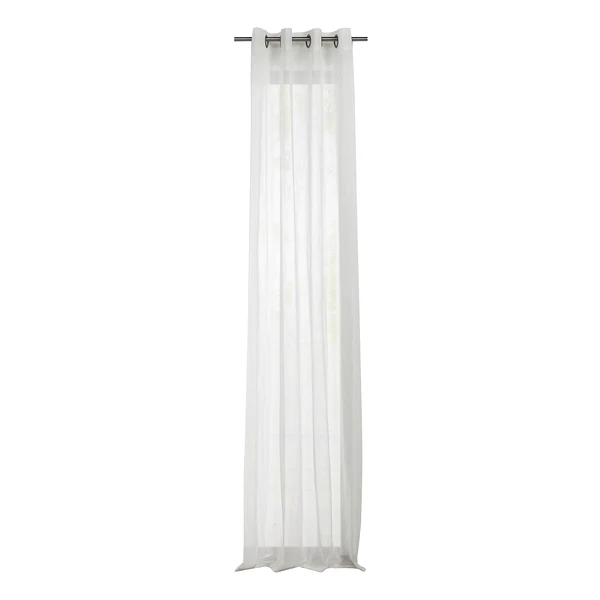 Ösenschal Pure - Polyester - Weiß - 135 x 245 cm