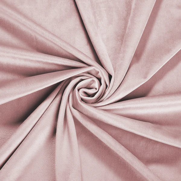 Ösenschal Samt Lea - Polyester - Rosé - Image 3