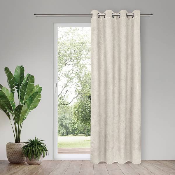 Ösenschal Thermo Blackout Teyen - Beige