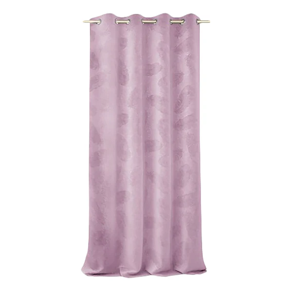 Ösenvorhang Velvet Peaco - Polyester - Violett