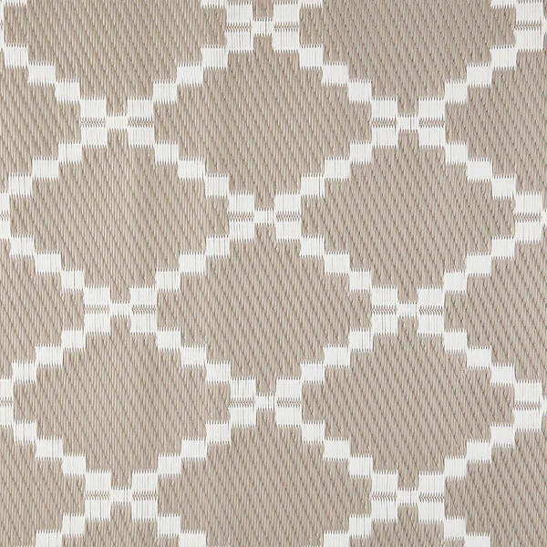 Outdoorteppich COLOUR CLASH Rauten II - Polypropylen - Natur - 118 x 180 cm - Image 6
