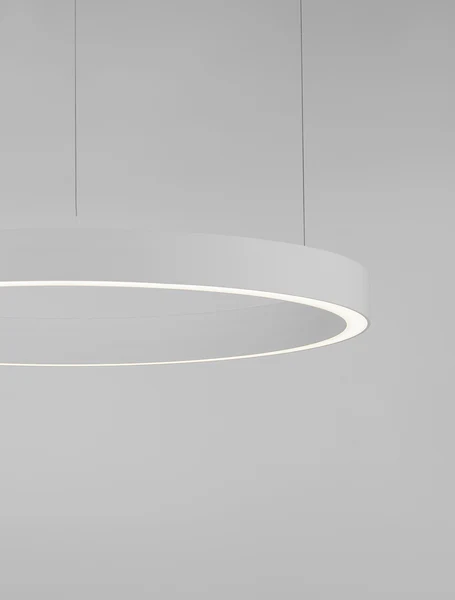 Pendeleuchte Sting - Aluminium - 1-flammig - Weiß - Durchmesser: 80 cm - Image 4