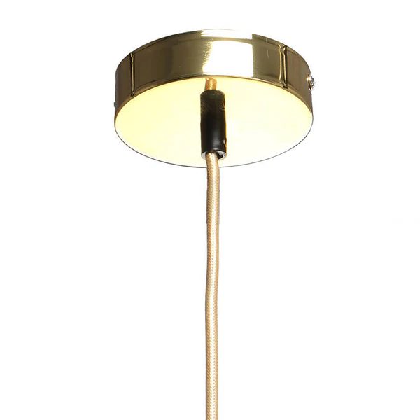 Pendelleuche Irene - Glas / Eisen - 1-flammig - Durchscheinend - Image 8