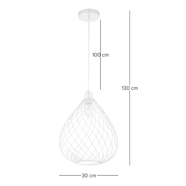 Pendelleuchte Albeuve - Eisen - 1-flammig - Image 10