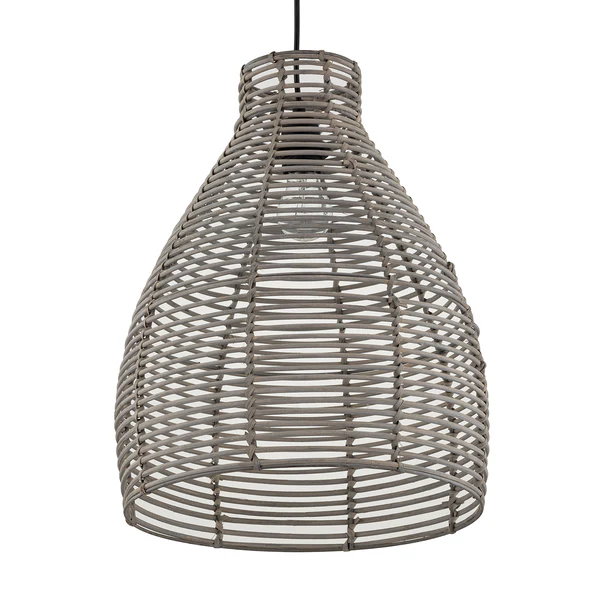 Pendelleuchte Amdal - Rattan / Eisen - 1-flammig - Image 4