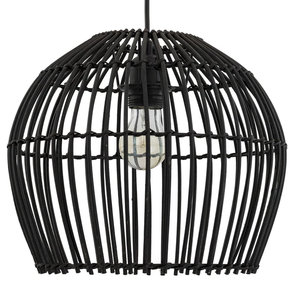 Pendelleuchte Apulien II - Rattan / Eisen - 1-flammig - Image 7
