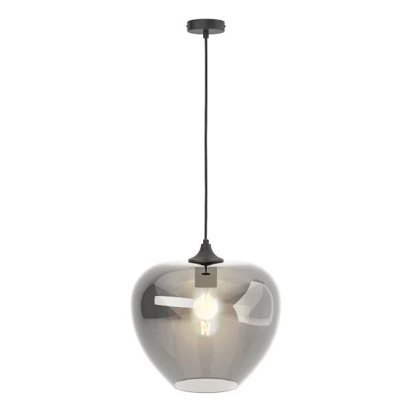 Pendelleuchte ARA - Rauchglas / Eisen - 1-flammig - Image 3