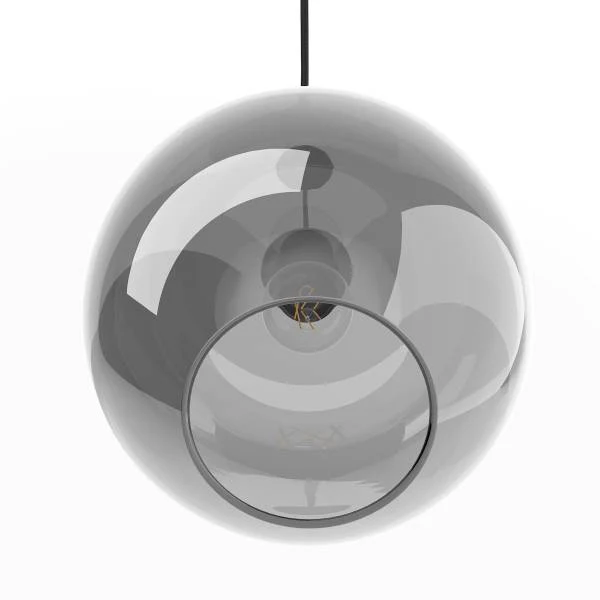 Pendelleuchte ARA - Rauchglas / Eisen - 1-flammig - Image 5