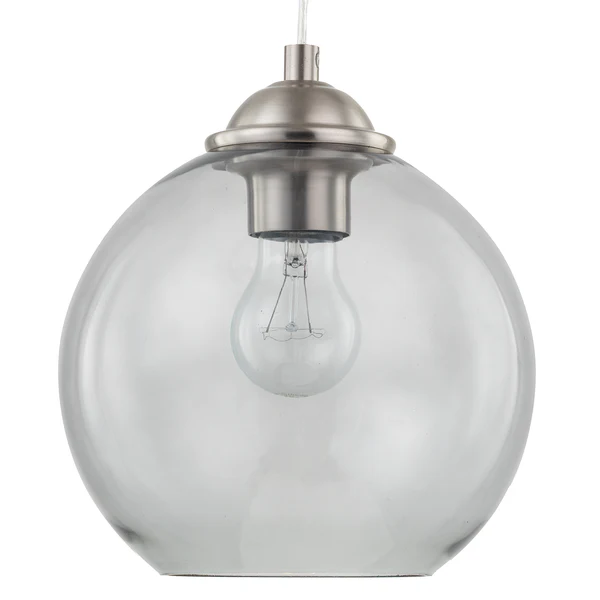 Pendelleuchte Arveda - Glas / Eisen - 1-flammig - Grau - Image 7