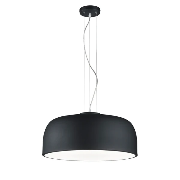 Pendelleuchte Baron - Eisen - 4-flammig - Tiefschwarz - Image 2