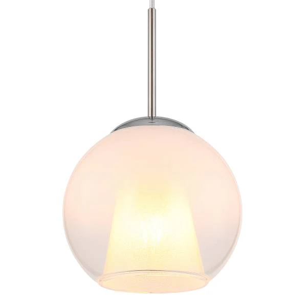 Pendelleuchte Barry Typ I - Opalglas / Eisen - 1-flammig - Image 5