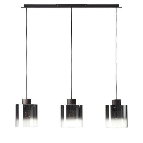 Pendelleuchte Beth - Spiegelglas / Aluminium - 3-flammig - Image 4