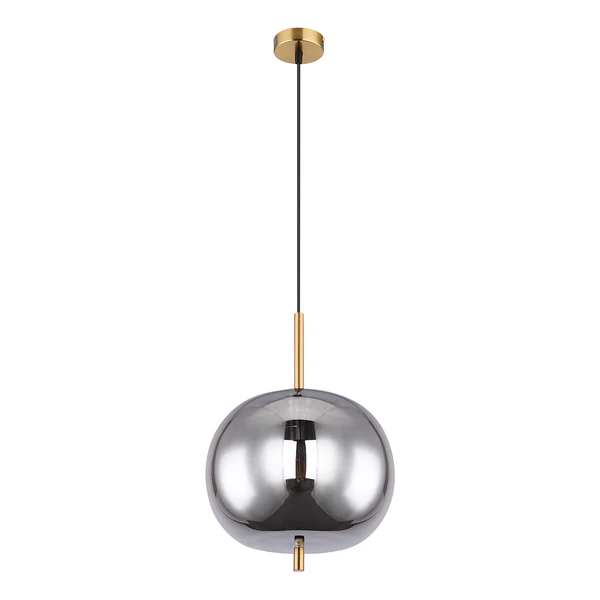 Pendelleuchte Blacky V - Glas / Eisen - 1-flammig - Image 3