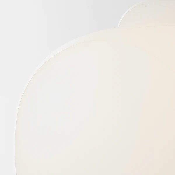 Pendelleuchte Blop - Farbglas / Eisen - 1-flammig - Weiß - Image 9