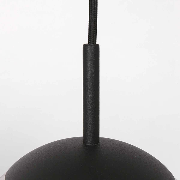 Pendelleuchte Bollique 1-flammig - Aluminium - Schwarz - Image 6
