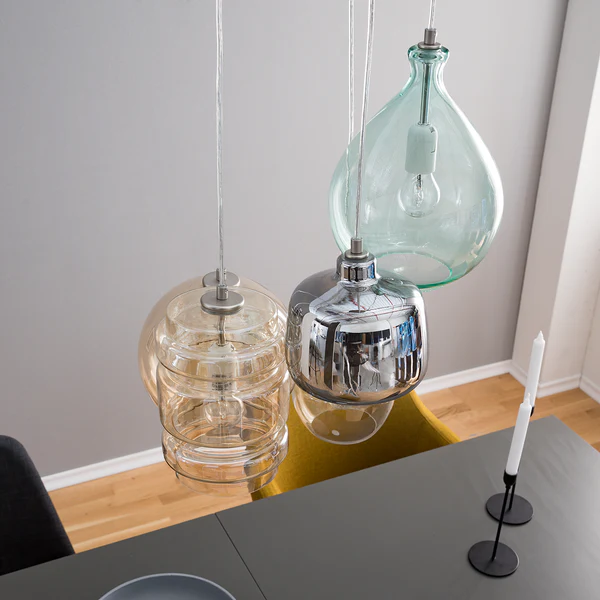 Pendelleuchte Brooklyn II - Metall / Glas - 5-flammig - Image 13