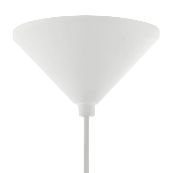 Pendelleuchte Campilo - Mischgewebe / Kunststoff - 1-flammig - Beige - Image 6