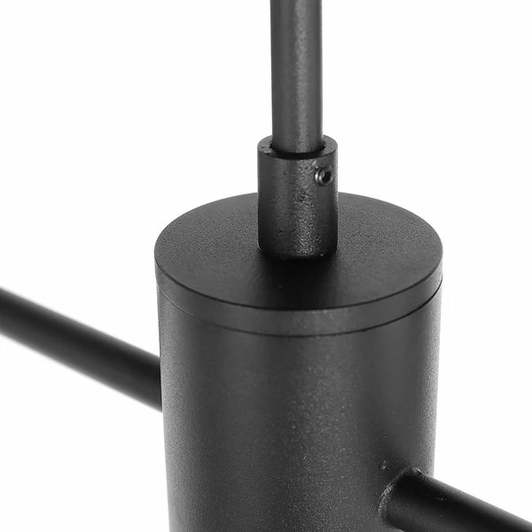 Pendelleuchte Constellation - Aluminium / Rauchglas - 5-flammig - Schwarz - Image 10