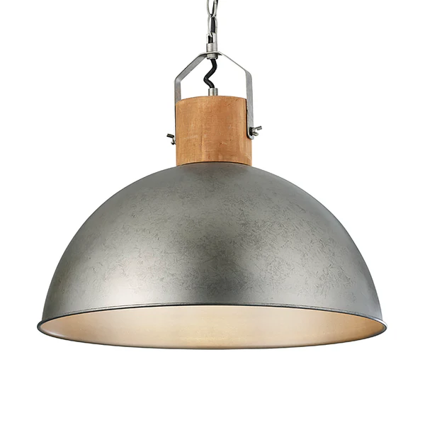Pendelleuchte Delhi I - Aluminium - 1-flammig