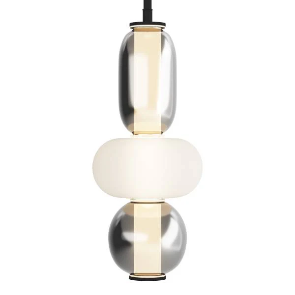 Pendelleuchte DREA - Glas / Eisen - 1-flammig - Image 12