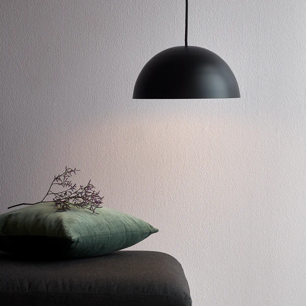 Pendelleuchte Ellen - Stahl - 1-flammig - Schwarz - Durchmesser: 30 cm - Image 2