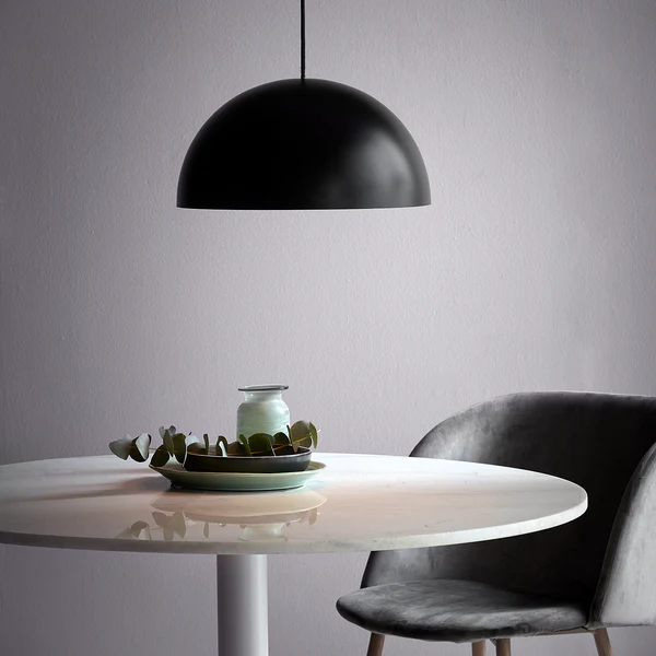 Pendelleuchte Ellen - Stahl - 1-flammig - Schwarz - Durchmesser: 40 cm - Image 2
