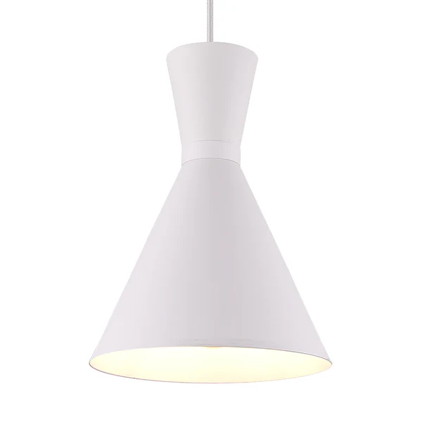 Pendelleuchte Enzo - Aluminium - 1-flammig - Weiß