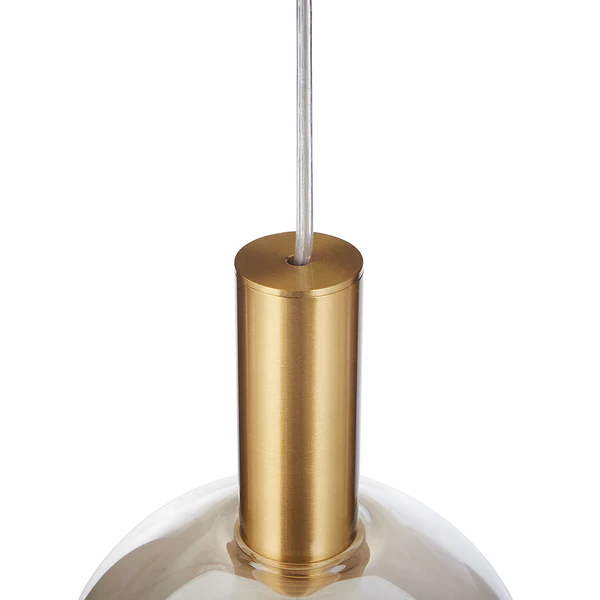 Pendelleuchte EXEMLAR - Farbglas / Aluminium - 3-flammig - Flammenanzahl: 3 - Image 7